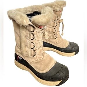 Baffin womans boots CHLOE, Drift  Collection, 4510-0185 size 8 beige leather.